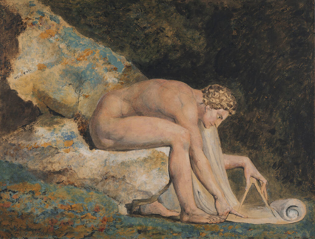 William Blake, Newton, 1795.